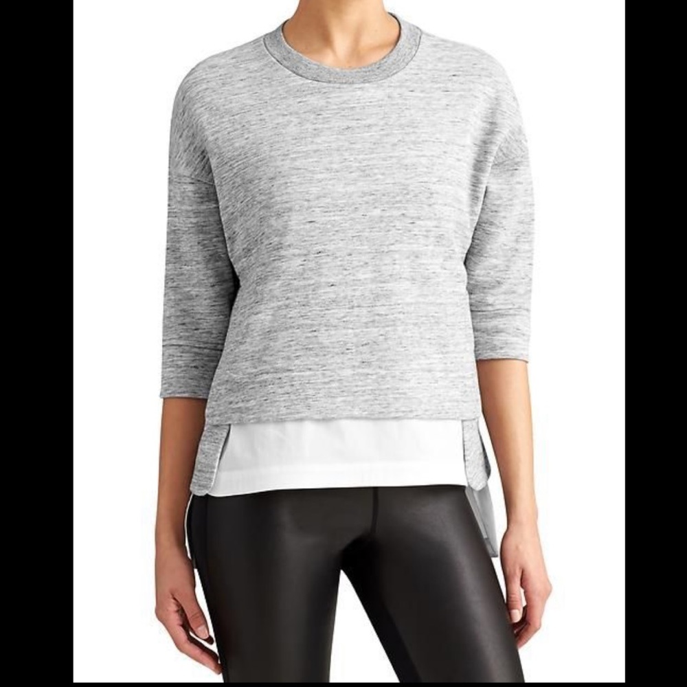 Derek Lam 10c x Athleta 2 in 1 Sweatshirt